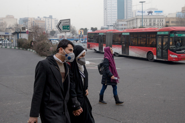 آلودگی هوای تهران در چهارمین روز متوالی آلودگی هوای تهران در چهارمین روز متوالی