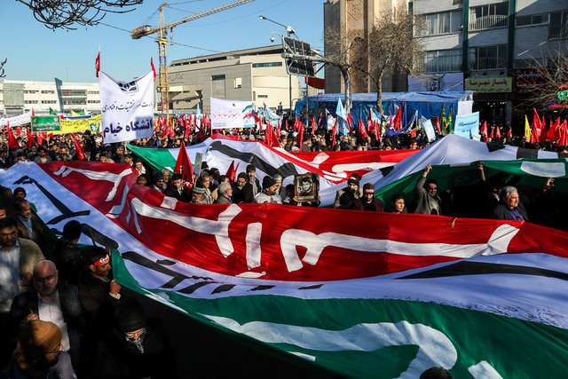 نماینده ولی فقیه در سپاه پاسداران سخنرانی مراسم ۹ دی تهران