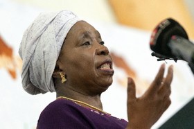 همسر سابق زوما به دنبال کرسی ریاست‌جمهوری آفریقای جنوبی