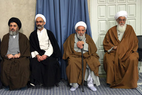  دیدار هزاران نفر از قشرهای مختلف مردم قم با مقام معظم رهبری