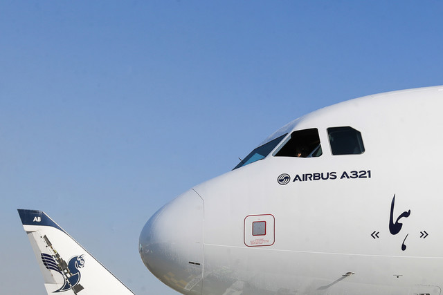 تحویل ‌اولین هواپیمای ایرباس ۳۲۱ ‌به ایران‌ایر