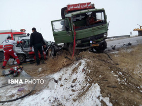 9 کشته و مصدوم حاصل تصادف مرگبار در جاده قدیم ساوه همدان