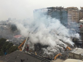 پرداخت خسارت آتش‌سوزی ساختمان پلاسکو