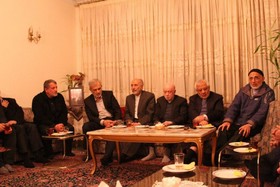 دیدار اعضای شورای مرکزی موتلفه با خانواده هاشمی رفسنجانی