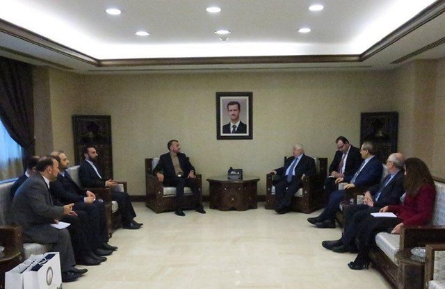 دیدار امیرعبداللهیان با وزیر خارجه سوریه در دمشق
