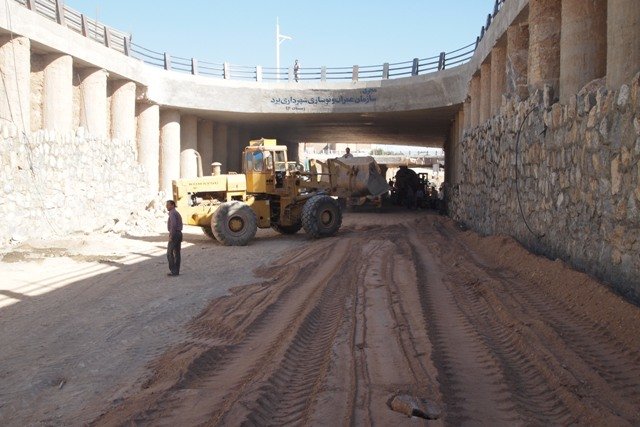 افتتاح زیرگذر آیت‌الله خاتمی یزد همزمان با آغاز دهه فجر