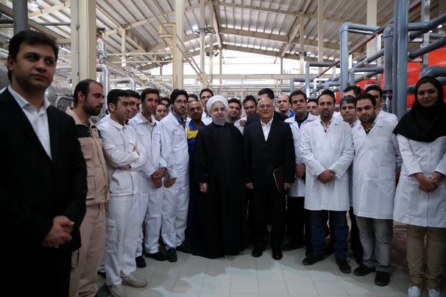 بهره برداری از بزرگترین پالایشگاه غلات خاورمیانه با حضور رییس جمهور