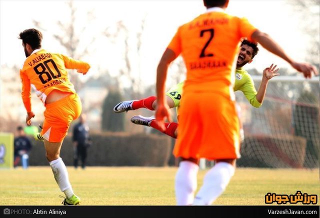 بادران ۲ - اکسین۲ / تساوی بادران در آخرین دقایق بازی