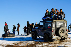 تیوب بازی در برف - همدان