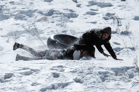 تیوب بازی در برف - یاسوج