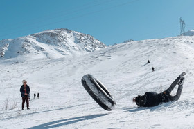 تیوب بازی در برف - یاسوج