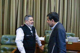 جلسه بررسی حادثه پلاسکو در شورای شهر