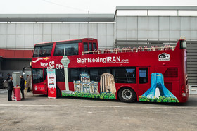 اتوبوس‌های دو طبقه گردشگری پیش از عید در تهران