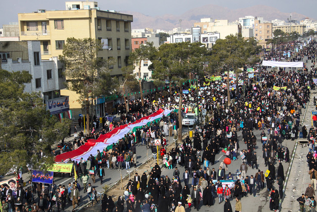 برگزاری راهپیمایی 22 بهمن در ایمنی کامل