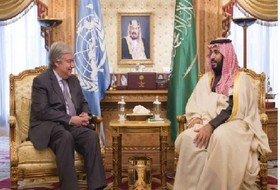 گفت‌وگوی تلفنی ولیعهد سعودی و دبیرکل سازمان ملل