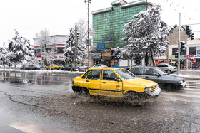 پیش‌بینی بارش پراکنده برف در البرز از دوشنبه