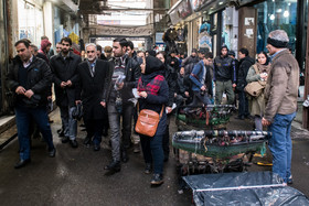 بازدید جمعی از اعضای شورای شهر از بازار تهران