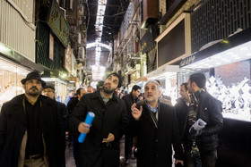 بازدید جمعی از اعضای شورای شهر از بازار تهران