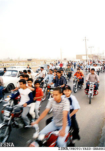 سرانه 3 برابری استفاده از موتورسیکلت در یزد