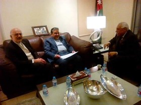 دیدار سفیر ایران در اردن با شهردار امان 