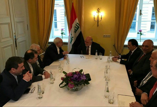 رایزنی ظریف با نخستوزیر عراق  رایزنی ظریف با نخستوزیر عراق