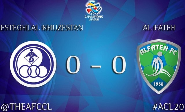 تساوی استقلال خوزستان و الفتح در نیمه اول