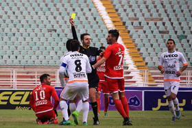 دیدار تیم های فوتبال تراکتور سازی تبریز و سایپا