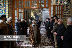 اولین سالگرد ارتحال آیت‌الله واعظ طبسی برگزار شد