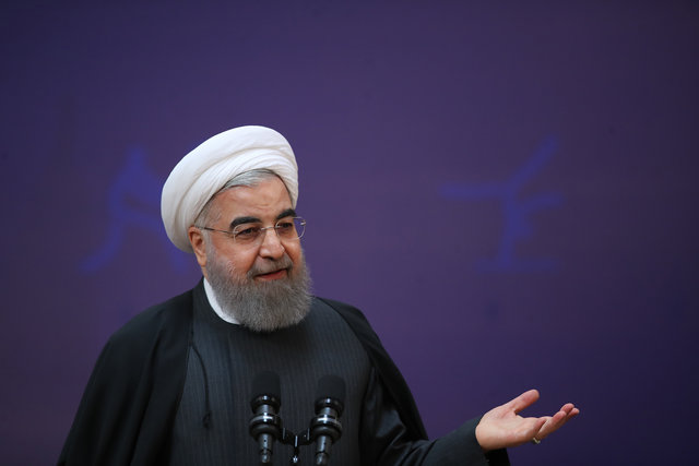 حضور حسن روحانی در دانشگاه تهران - ایسنا