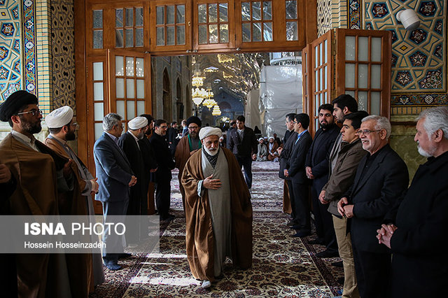 اولین سالگرد ارتحال آیت‌الله واعظ طبسی برگزار شد