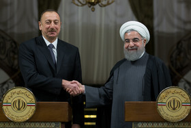 نشست خبری رییسان جمهور ایران و آذربایجان