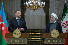 نشست خبری رییسان جمهور ایران و آذربایجان