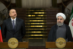 نشست خبری رییسان جمهور ایران و آذربایجان