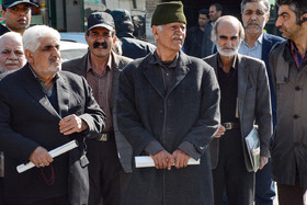 تشییع پیکر احمد عزیزی - کرمانشاه