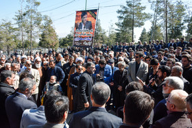 تشییع پیکر احمد عزیزی - کرمانشاه