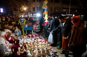 روزهای آخر سال ۹۵ - چهار راه ولی عصر