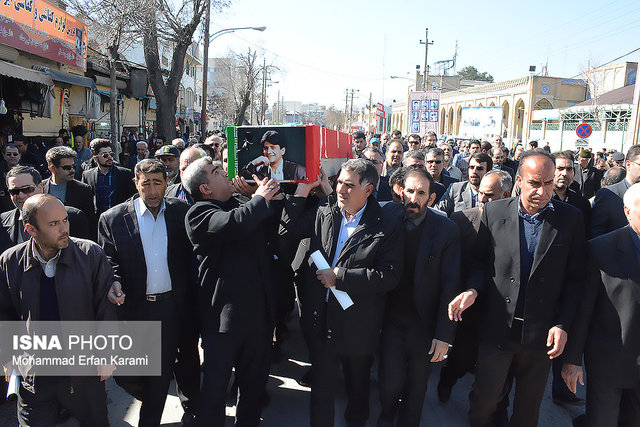 احمد عزیزی در آرامگاه ابدی آرام گرفت