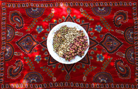 پته دوزی از صنایع دستی استان کرمان