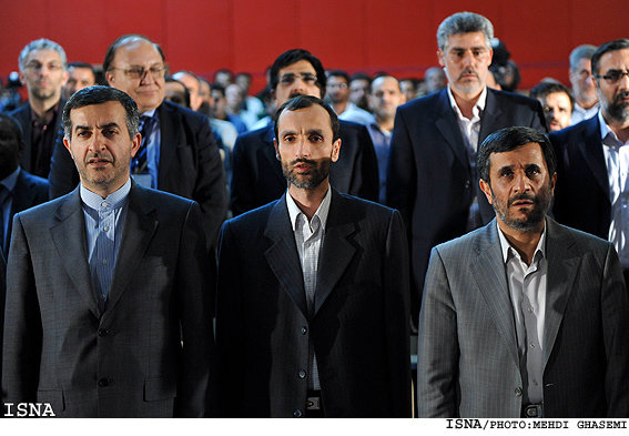 بقایی، مشایی و احمدی نژاد