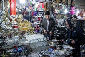 در آستانه عید نوروز بازار تاریخی اردبیل