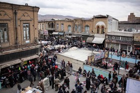 در آستانه عید نوروز بازار تبریز