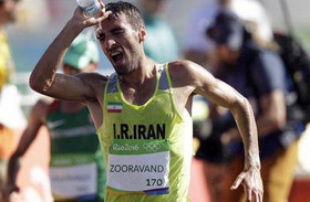 قهرمانی زورآوند در رقابت های پیاده روی قهرمانی کشور