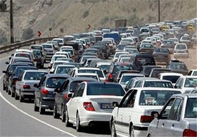 تردد در جاده‌های زنجان به مرز 1.5 میلیون خودرو رسید
