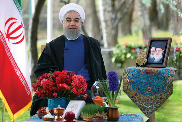 ویدئو / پیام روحانی به مناسبت آغاز سال ۱۳۹۶ هجری شمسی ویدئو / پیام روحانی به مناسبت آغاز سال ۱۳۹۶ هجری شمسی