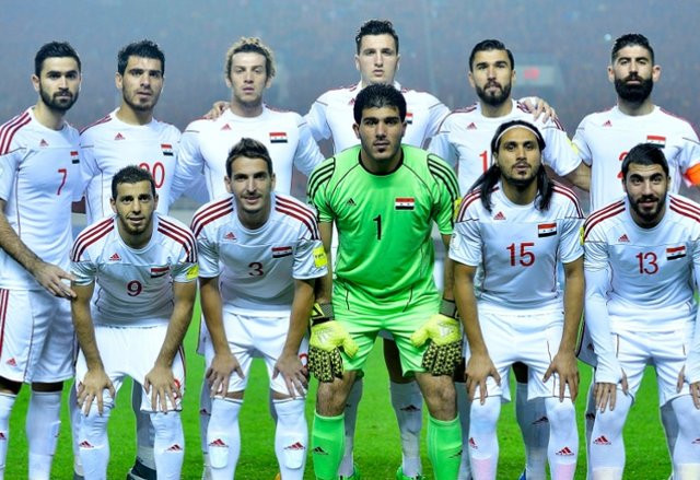 فهرست تیم ملی فوتبال سوریه برای رویارویی با عراق و ایران