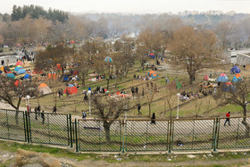 سیزده فروردین ، روز آشتی با طبیعت - پارک جنگلی وکیل آباد مشهد