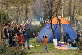 سیزده فروردین ، روز آشتی با طبیعت - پارک جنگلی وکیل آباد مشهد