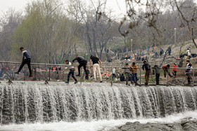 سیزده فروردین ، روز آشتی با طبیعت  - پارک جنگلی وکیل آباد مشهد