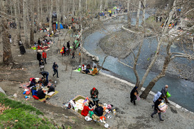 سیزده فروردین ، روز آشتی با طبیعت - پارک جنگلی وکیل آباد مشهد