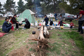 سیزده فروردین ، روز آشتی با طبیعت -  پارک چیتگر